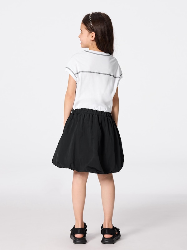 GIRLSカットソーコンビネーショ��ンバブルワンピース