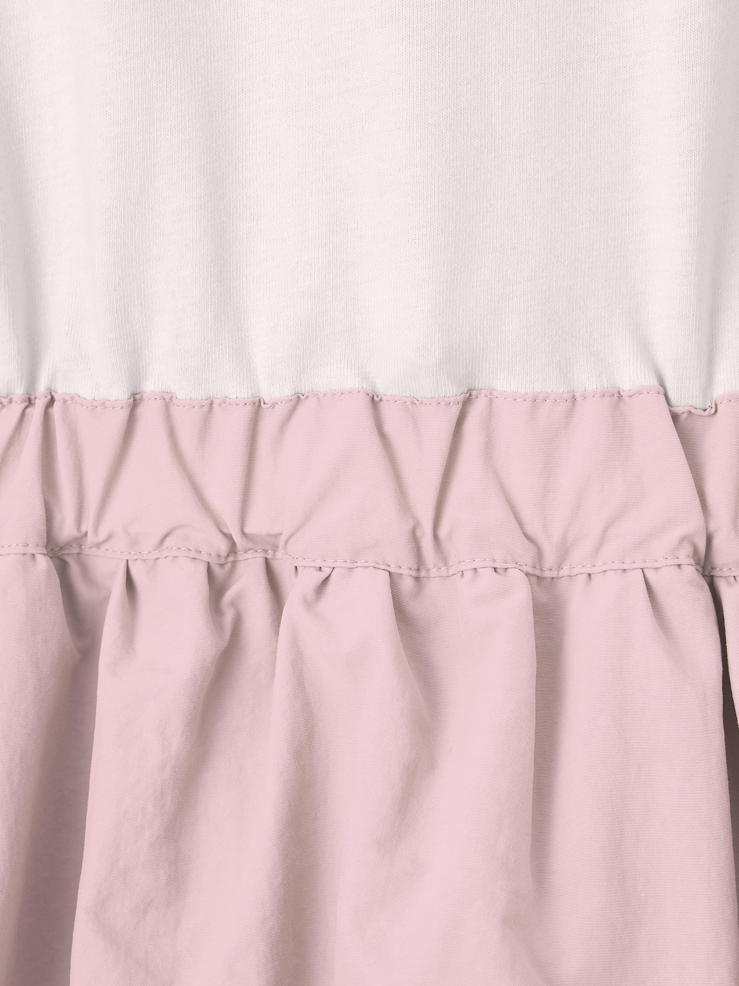 GU公式 | GIRLSカットソーコンビネーションバブルワンピース