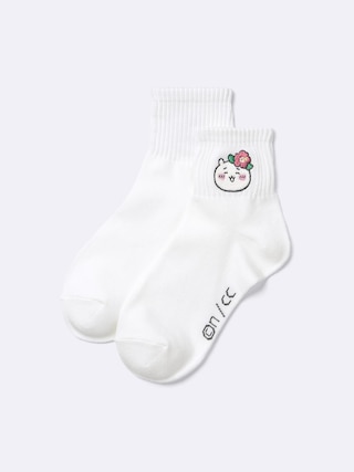 ソックス CHIIKAWA 【レディース】 【インナー・下着】【GU公式/ジーユー】 【OFF WHITE】