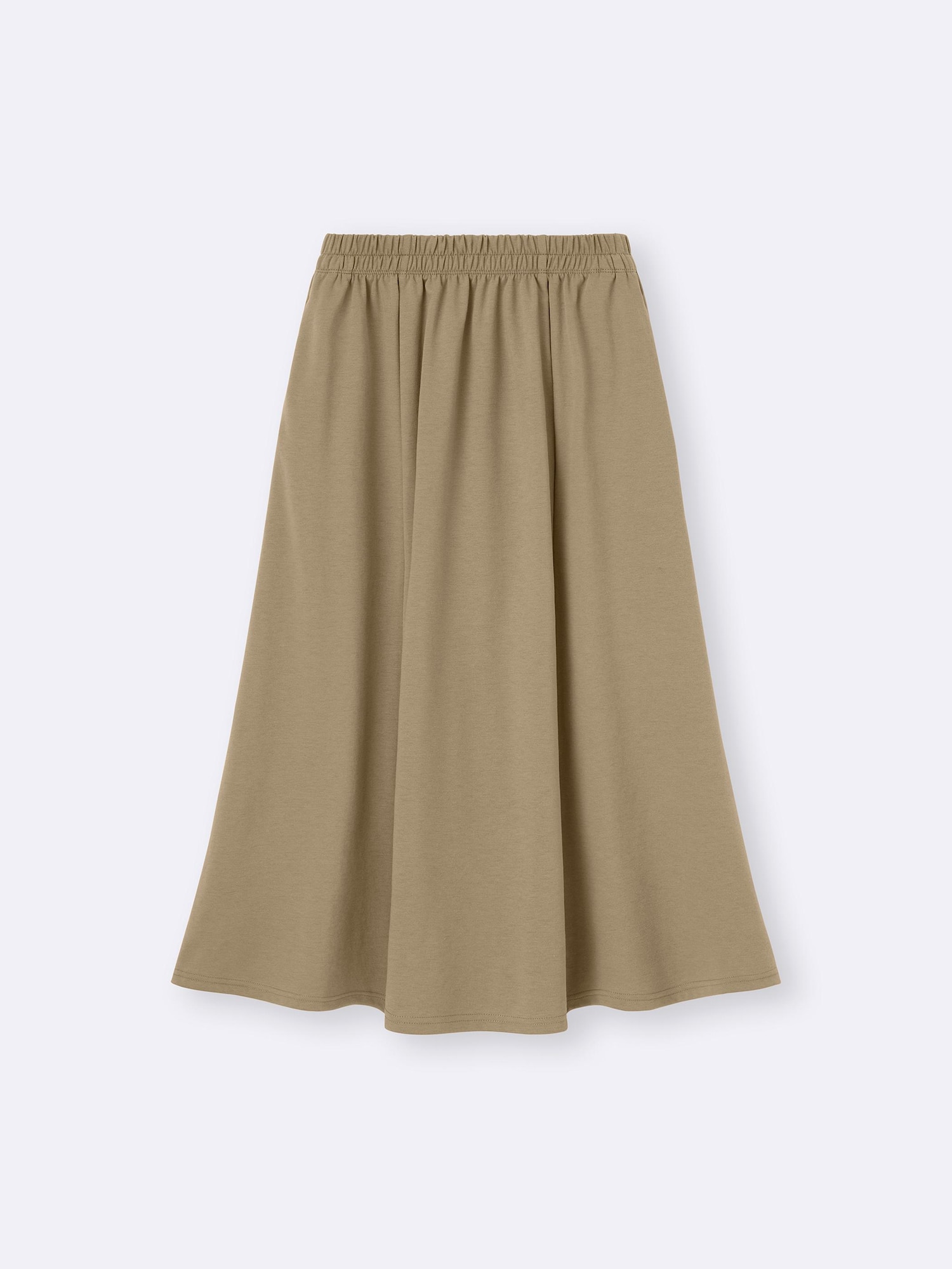 あらし様確認用 GU/タフタフレアミディスカート(ブラウン) - メルカリ