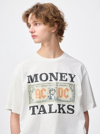 ウォッシュドグラフィックT MUSIC 【メンズ】 【Tシャツ・スウェット】【GU公式/ジーユー】 【OFF WHITE】 ウォッシュドグラフィックT MUSIC 【メンズ】 【Tシャツ・スウェット】【GU公式/ジーユー】 【OFF WHITE】