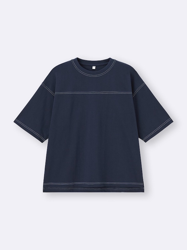 ボクシーフットボールT(5分袖)