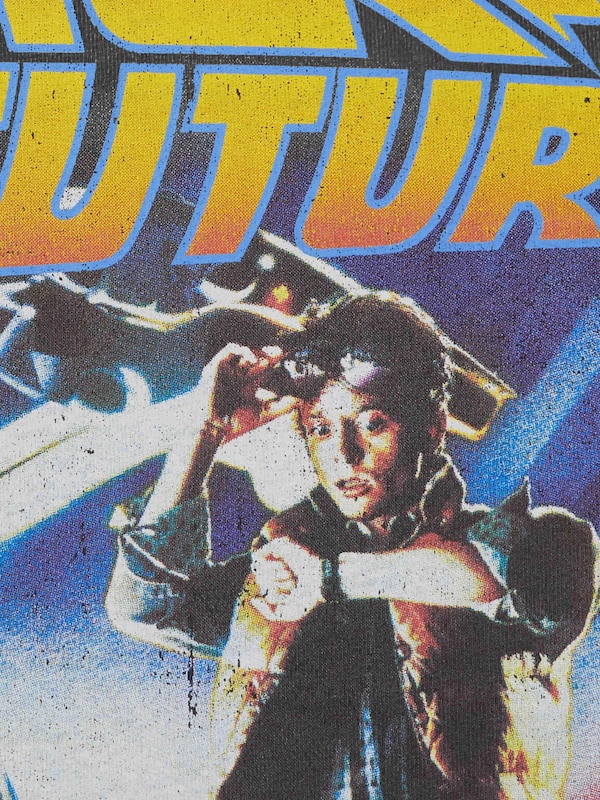 ウォッシュドグラフィックT(5分袖) MOVIE