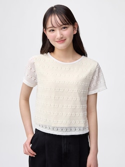 GIRLSレースコンビネーションT JR