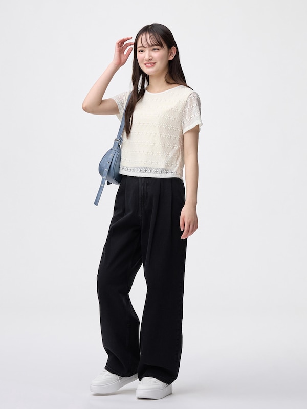 GIRLSレースコンビネーションT JR