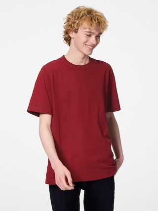 コットンクルーネックT 【メンズ】 【Tシャツ・スウェット】【GU公式/ジーユー】 【RED】 コットンクルーネックT 【メンズ】 【Tシャツ・スウェット】【GU公式/ジーユー】 【RED】