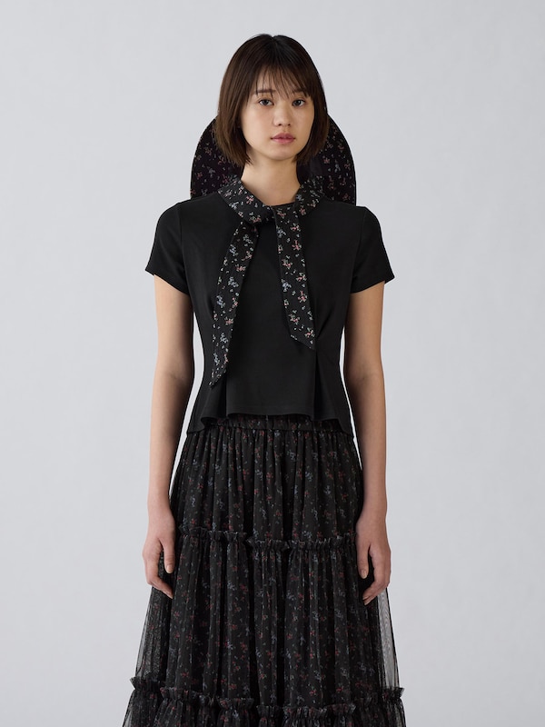 ワイドブリムハット(フラワー) by rokh