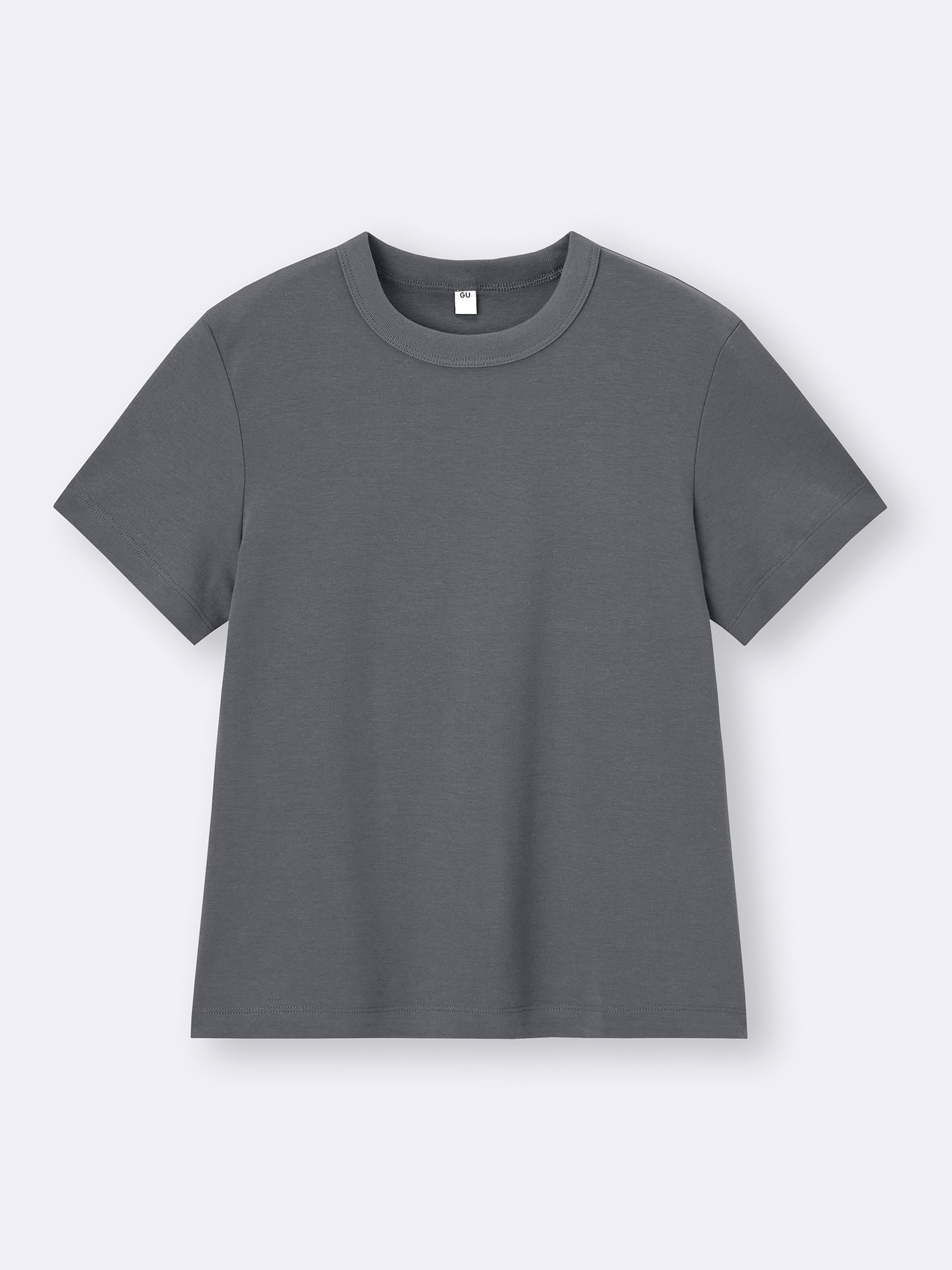コットンスムース クルーネック Tシャツ GU公式 | コットンスムースクルーネックT OS+EC(2024年モデル)