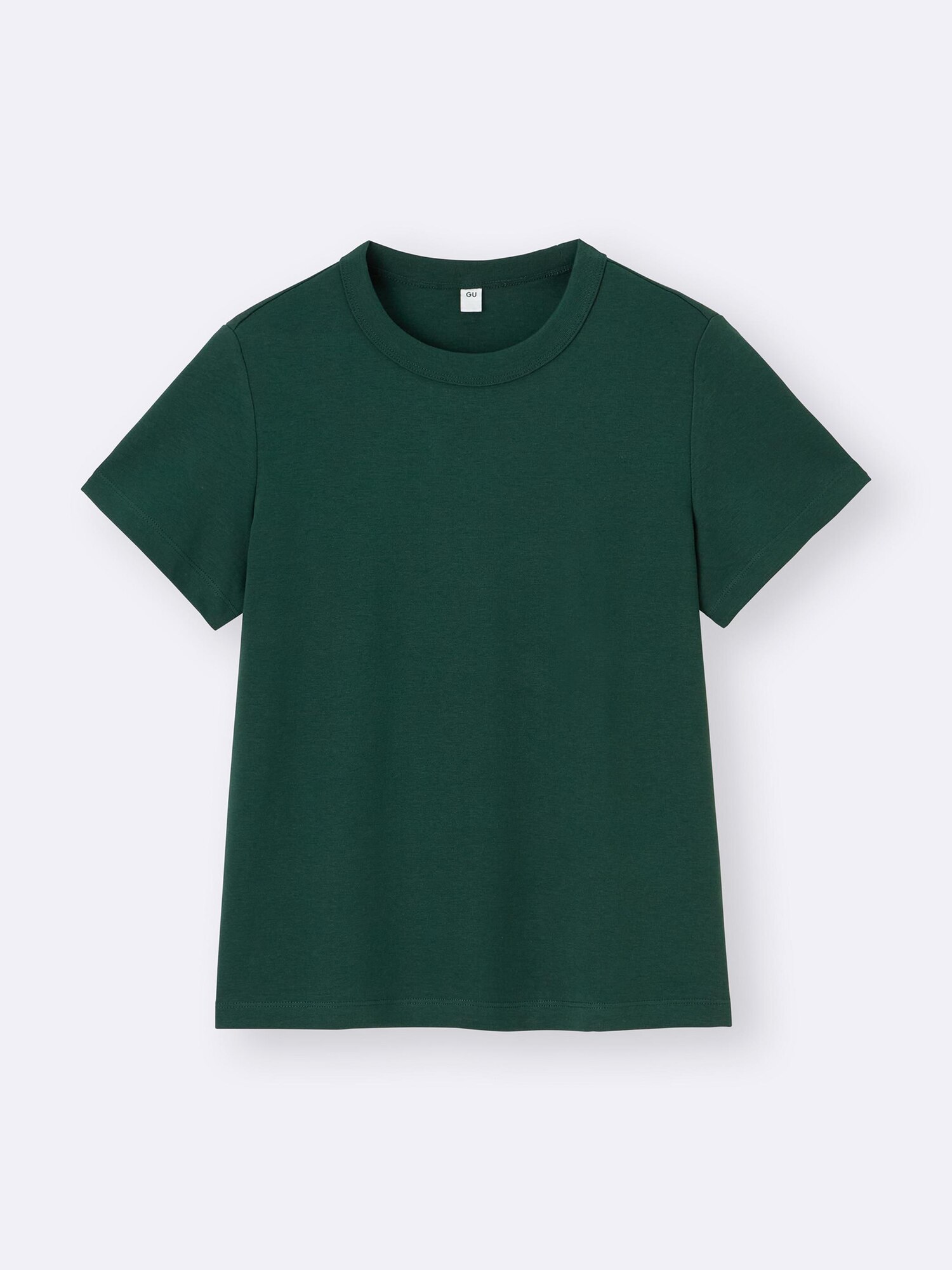 コットンスムース クルーネック Tシャツ GU公式 | コットンスムースクルーネックT OS+EC(2024年モデル)