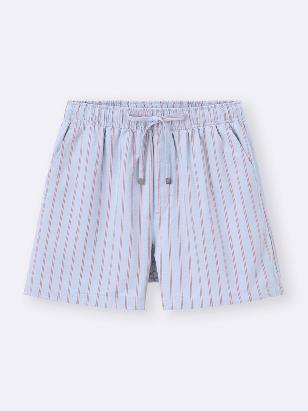 ストライププルオンショートパンツ