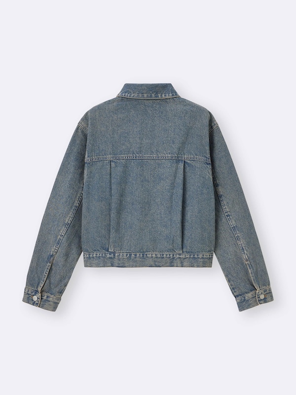 デニムブルゾン