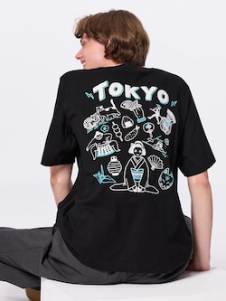 グラフィックT OMIYAGE(Qoonana)+X