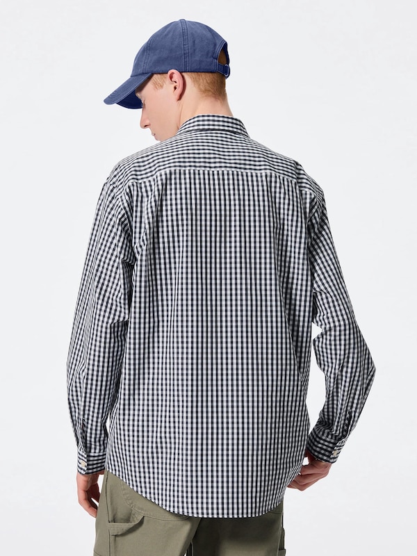 イージーケアブロードシャツ(チェック1)