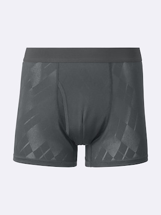 スタイルドライボクサーパンツ(アーガイルメッシュ) 【メンズ】 【インナー・下着】【GU公式/ジーユー】 【DARK GRAY】 スタイルドライボクサーパンツ(アーガイルメッシュ) 【メンズ】 【インナー・下着】【GU公式/ジーユー】 【DARK GRAY】