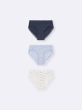 ショーツ3P 【レディース】 【インナー・下着】【GU公式/ジーユー】 【MULTI(PATTERN)1】 ショーツ3P 【レディース】 【インナー・下着】【GU公式/ジーユー】 【MULTI(PATTERN)1】