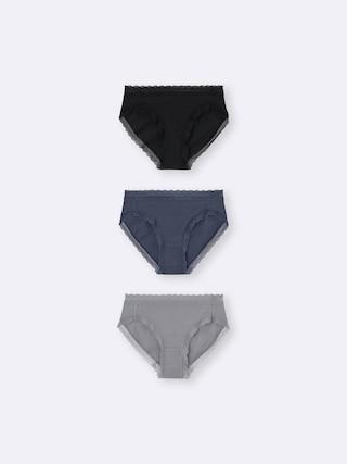 ショーツ3P 【レディース】 【インナー・下着】【GU公式/ジーユー】 【MULTI1】 ショーツ3P 【レディース】 【インナー・下着】【GU公式/ジーユー】 【MULTI1】