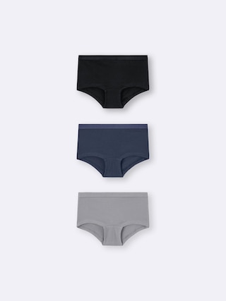 ボクサーショーツ3P 【レディース】 【インナー・下着】【GU公式/ジーユー】 【MULTI1】 ボクサーショーツ3P 【レディース】 【インナー・下着】【GU公式/ジーユー】 【MULTI1】