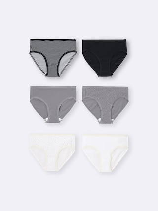 ショーツ6P 【レディース】 【インナー・下着】【GU公式/ジーユー】 【MULTI(PATTERN)1】 ショーツ6P 【レディース】 【インナー・下着】【GU公式/ジーユー】 【MULTI(PATTERN)1】