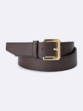 スクエアバックルベルト 【レディース】 【グッズ】【GU公式/ジーユー】 【DARK BROWN】 スクエアバックルベルト 【レディース】 【グッズ】【GU公式/ジーユー】 【DARK BROWN】