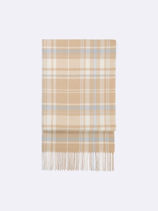 スタイルヒートチェックストール 【メンズ】 【グッズ】【GU公式/ジーユー】 【BEIGE】 スタイルヒートチェックストール 【メンズ】 【グッズ】【GU公式/ジーユー】 【BEIGE】