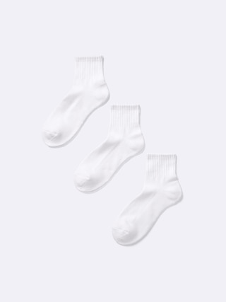アンクルソックス3P 【メンズ】 【インナー・下着】【GU公式/ジーユー】 【WHITE】 アンクルソックス3P 【メンズ】 【インナー・下着】【GU公式/ジーユー】 【WHITE】