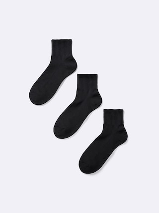 アンクルソックス3P 【メンズ】 【インナー・下着】【GU公式/ジーユー】 【BLACK】 アンクルソックス3P 【メンズ】 【インナー・下着】【GU公式/ジーユー】 【BLACK】