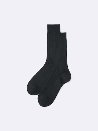 ソックス(カラーリブ) 【メンズ】 【インナー・下着】【GU公式/ジーユー】 【BLACK】 ソックス(カラーリブ) 【メンズ】 【インナー・下着】【GU公式/ジーユー】 【BLACK】