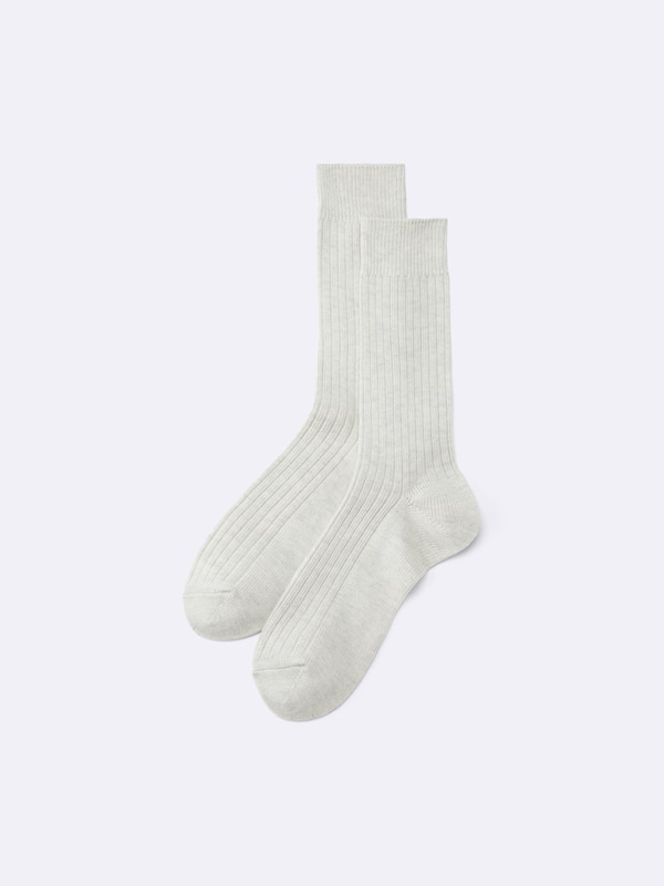 ソックス(カラーリブ)