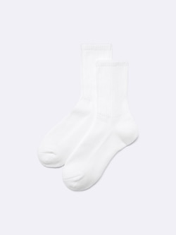 ハイアンクルソックス(チャンキーリブ)