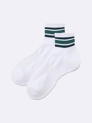 アンクルソックス(ライン) 【メンズ】 【インナー・下着】【GU公式/ジーユー】 【GREEN】 アンクルソックス(ライン) 【メンズ】 【インナー・下着】【GU公式/ジーユー】 【GREEN】