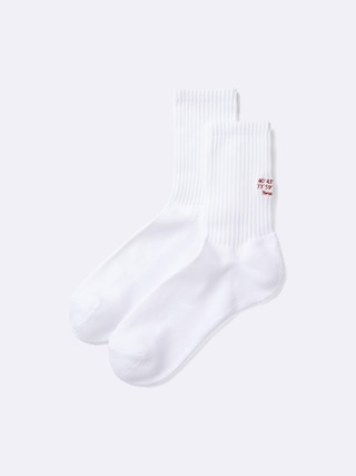 ハイアンクルソックス(ロゴ) 【メンズ】 【インナー・下着】【GU公式/ジーユー】 【OFF WHITE】 ハイアンクルソックス(ロゴ) 【メンズ】 【インナー・下着】【GU公式/ジーユー】 【OFF WHITE】