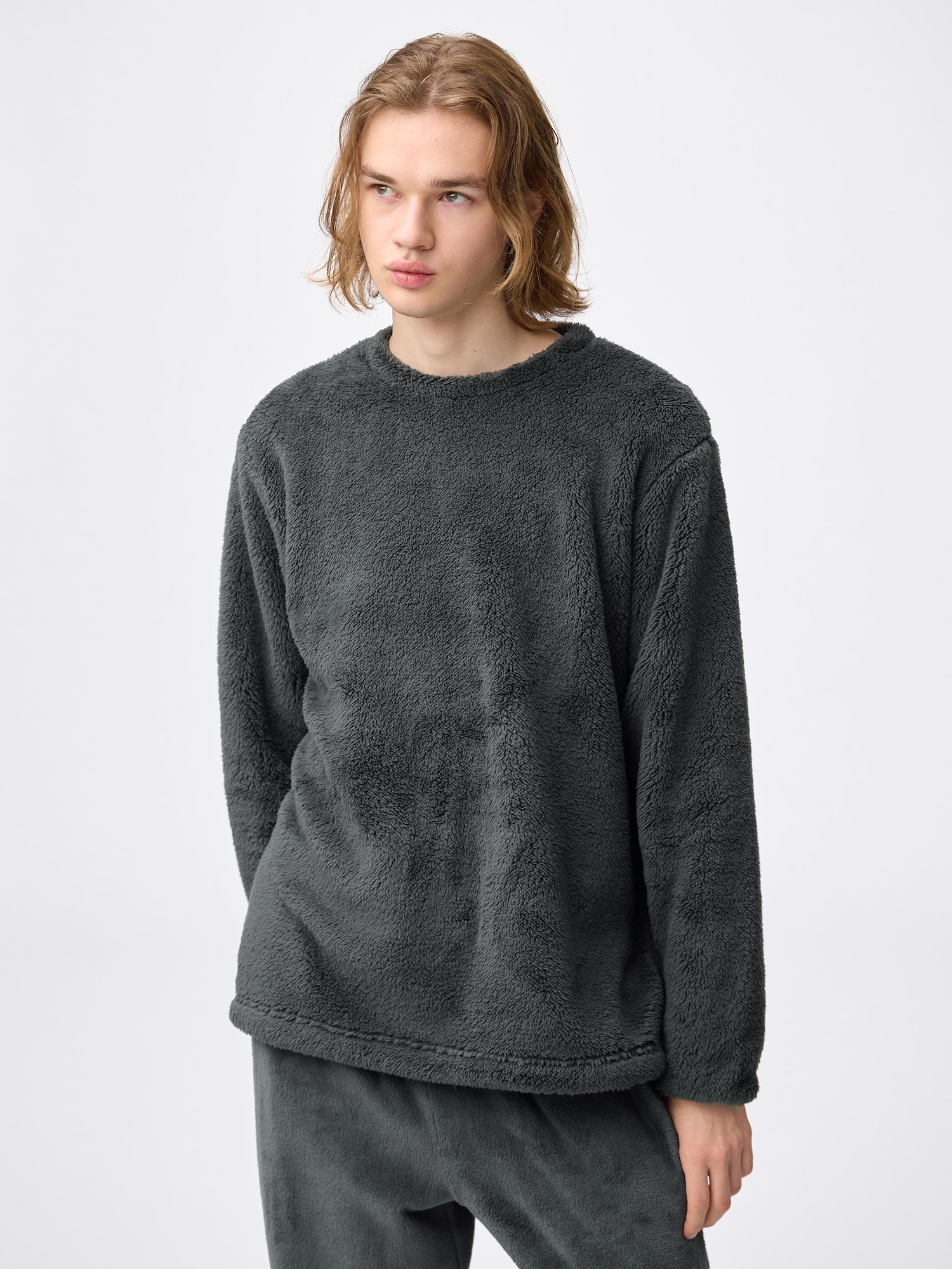   ブラック ルームウェアセット　ラウンジセット WHIMSIC（ウィムジック）の「【UNISEX/SETUP対応】パイピング