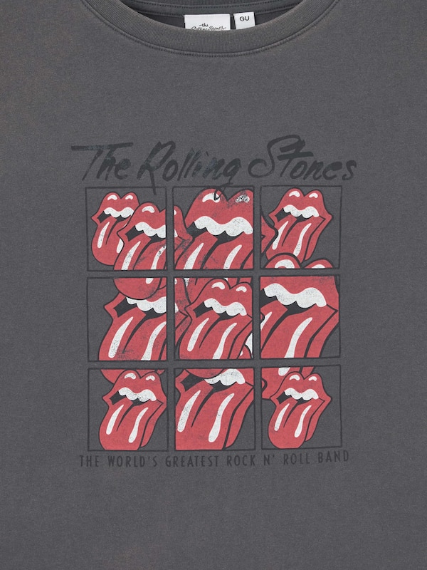 ウォッシュドグラフィックT The Rolling Stones
