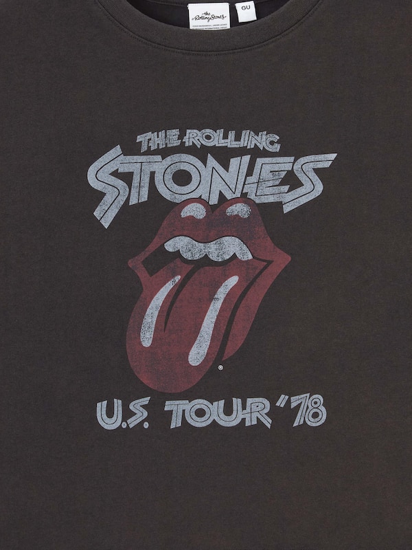 ウォッシュドグラフィックT The Rolling Stones