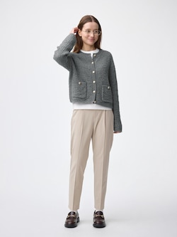 ウォッシャブルテーパードパンツZ