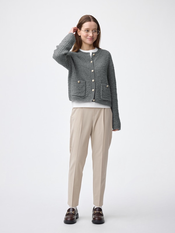 ウォッシャブルテーパードパンツZ