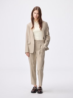 ウォッシャブルテーパードパンツZ