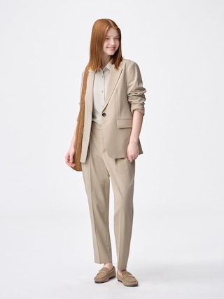 ウォッシャブルテーパードパンツZ 【レディース】 【パンツ】【GU公式/ジーユー】 【BEIGE】 ウォッシャブルテーパードパンツZ 【レディース】 【パンツ】【GU公式/ジーユー】 【BEIGE】