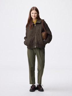 ウォッシャブルテーパードパンツZ