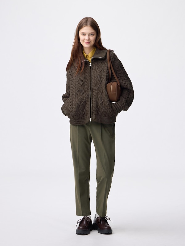 ウォッシャブルテーパードパンツZ