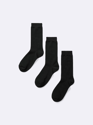 クルーソックス3P 【レディース】 【インナー・下着】【GU公式/ジーユー】 【BLACK】 クルーソックス3P 【レディース】 【インナー・下着】【GU公式/ジーユー】 【BLACK】