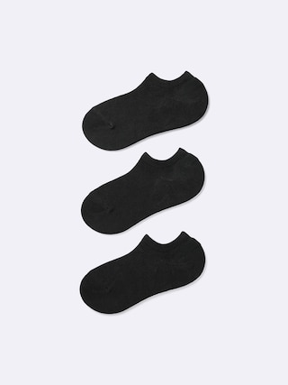 ベリーショートソックス3P(滑り止め付き) 【レディース】 【インナー・下着】【GU公式/ジーユー】 【BLACK】 ベリーショートソックス3P(滑り止め付き) 【レディース】 【インナー・下着】【GU公式/ジーユー】 【BLACK】