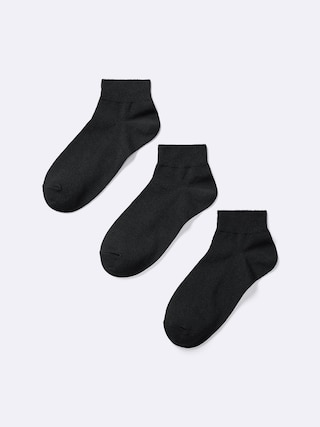 アンクルソックス3P 【レディース】 【インナー・下着】【GU公式/ジーユー】 【BLACK】 アンクルソックス3P 【レディース】 【インナー・下着】【GU公式/ジーユー】 【BLACK】
