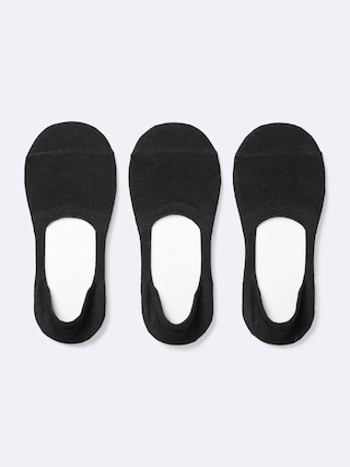 カバーソックス3PB(滑り止め付き) 【レディース】 【インナー・下着】【GU公式/ジーユー】 【BLACK】 カバーソックス3PB(滑り止め付き) 【レディース】 【インナー・下着】【GU公式/ジーユー】 【BLACK】