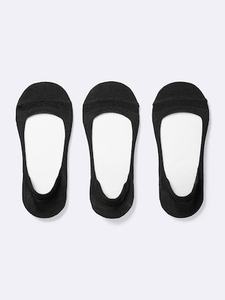 カバーソックス3PA(滑り止め付き) 【レディース】 【インナー・下着】【GU公式/ジーユー】 【BLACK】 カバーソックス3PA(滑り止め付き) 【レディース】 【インナー・下着】【GU公式/ジーユー】 【BLACK】