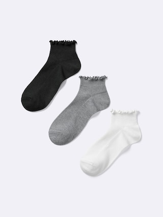 メローアンクルソックス3P 【レディース】 【インナー・下着】【GU公式/ジーユー】 【MULTI(PATTERN)1】 メローアンクルソックス3P 【レディース】 【インナー・下着】【GU公式/ジーユー】 【MULTI(PATTERN)1】