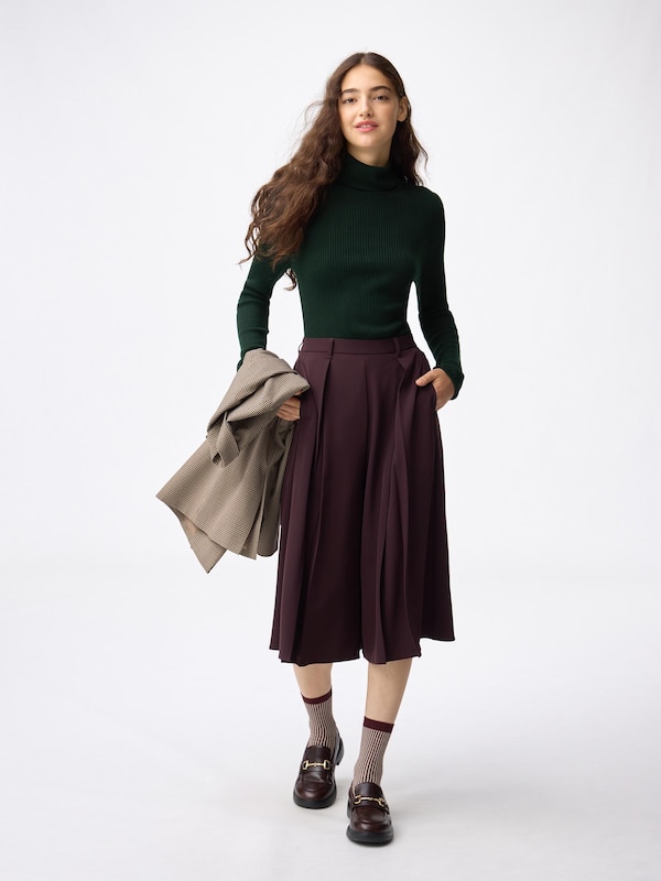 リブタートルネックセーターZ+E