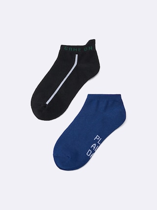 KIDS(男女兼用)ショートソックス2P(ライン/ロゴ) 【KIDS・TEEN】 【キッズ インナー・下着】【GU公式/ジーユー】 【MULTI(PATTERN)1】 KIDS(男女兼用)ショートソックス2P(ライン/ロゴ) 【KIDS・TEEN】 【キッズ インナー・下着】【GU公式/ジーユー】 【MULTI(PATTERN)1】