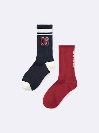 KIDS(男女兼用)ソックス2P(ロゴ) 【KIDS・TEEN】 【キッズ インナー・下着】【GU公式/ジーユー】 【MULTI(PATTERN)2】 KIDS(男女兼用)ソックス2P(ロゴ) 【KIDS・TEEN】 【キッズ インナー・下着】【GU公式/ジーユー】 【MULTI(PATTERN)2】