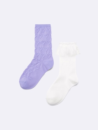 KIDS(男女兼用)ソックス2P(フリル/フロート) 【KIDS・TEEN】 【キッズ インナー・下着】【GU公式/ジーユー】 【MULTI(PATTERN)1】 KIDS(男女兼用)ソックス2P(フリル/フロート) 【KIDS・TEEN】 【キッズ インナー・下着】【GU公式/ジーユー】 【MULTI(PATTERN)1】